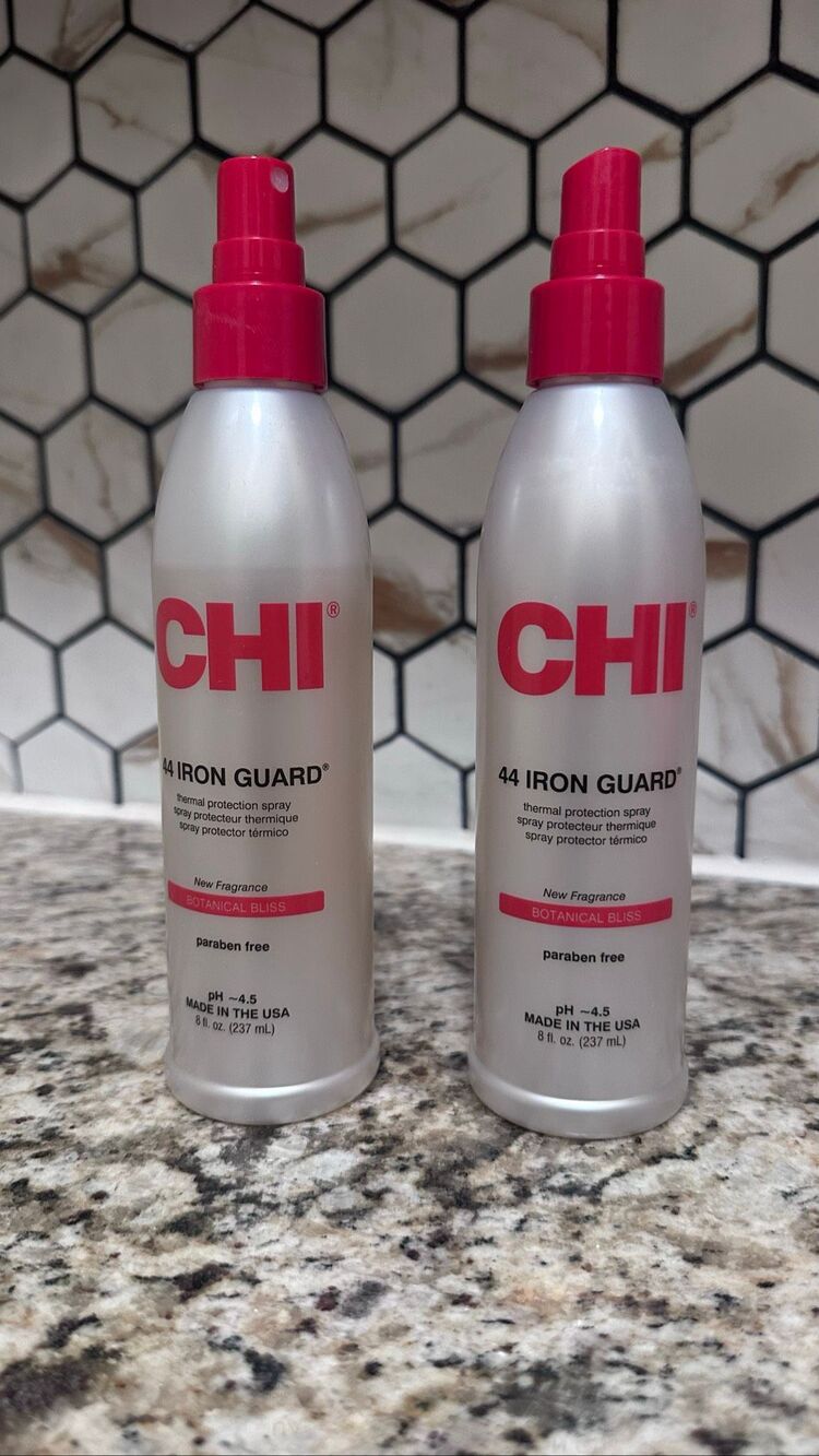 Chi Hair 44 Iron Guard Thermal Protectant Spray For Hair x2 New